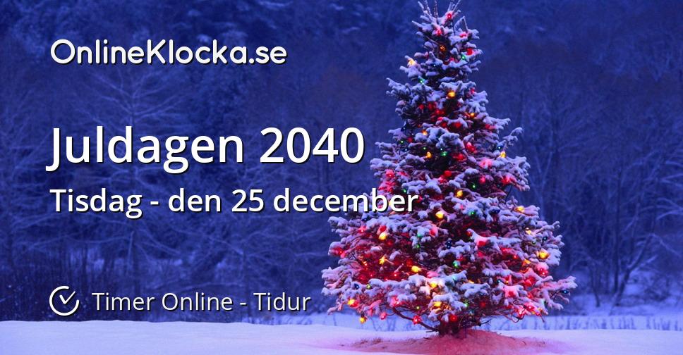 Juldagen 2040