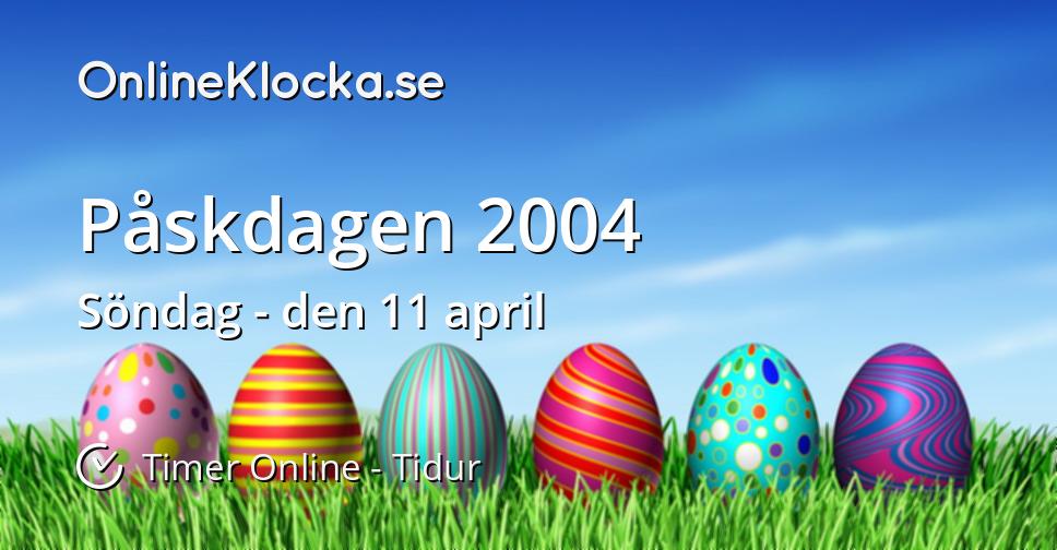 Påskdagen 2004